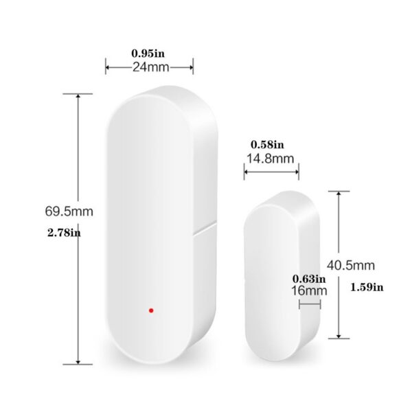 Smart Home Door Magnetic WiFi Remote Alarm Reminder - Image 9