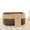 Nordic Fabric Storage Box Without Cover Imitation Cotton And Linen Folding Storage Box - Image 4