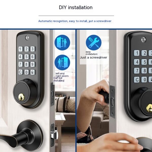Home Fashion Simple Smart Password Lock - Image 3