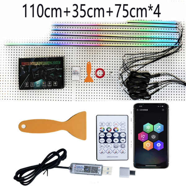 Usb Car Ambience Light Music - Image 5