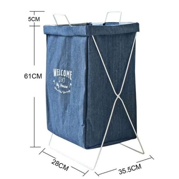 Home Clothes Organization Storage Basket Bathroom Waterproof - Image 3