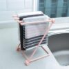 Foldable Dishcloth Shelf Kitchen Accessories Gadget Organizer - Image 7