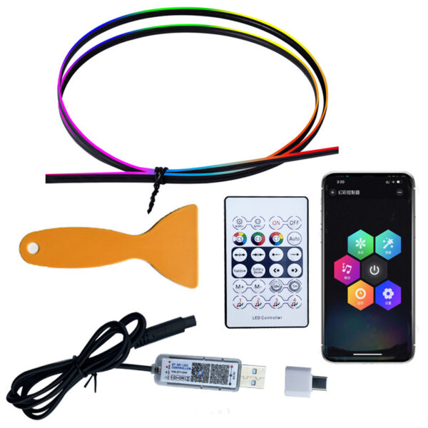 Usb Car Ambience Light Music - Image 7