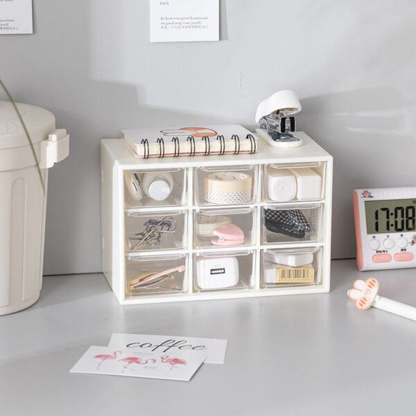 Hand Account Tape Transparent Drawer Desktop Storage Organization Box