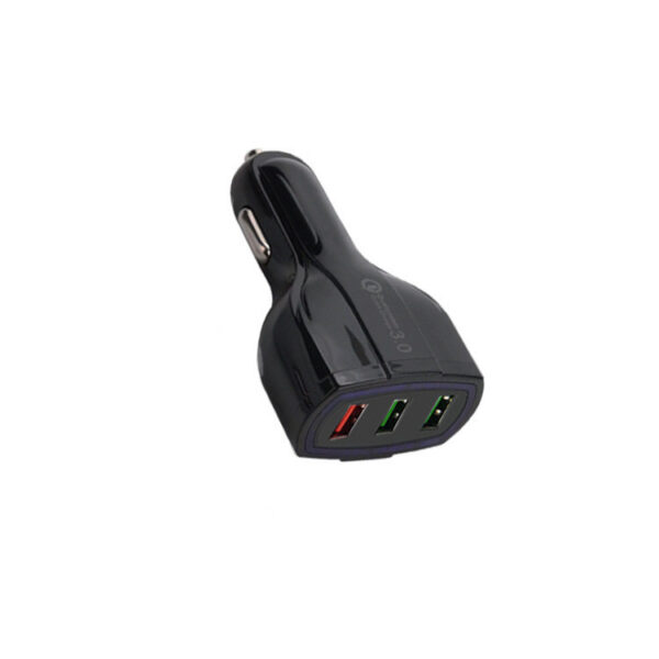 3-Port USB Car Charger with Qualcomm Quick Charge 3.0 – Fast Charging