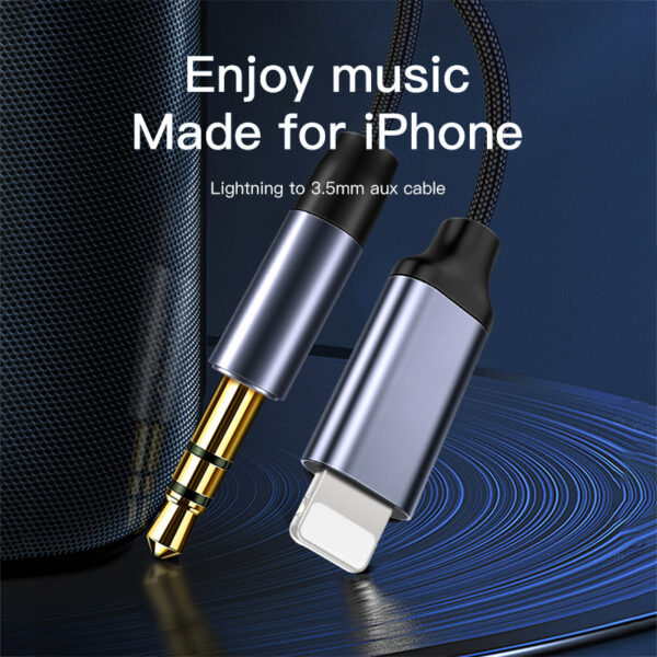 Audio Cable Headphone Cable Car Adapter Cable - Image 4